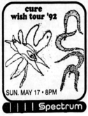 The Cure / Cranes on May 17, 1992 [342-small]