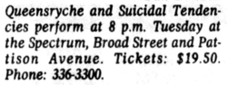 Queensrÿche / Suicidal Tendencies on Jul 23, 1991 [358-small]