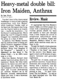 Anthrax / Iron Maiden on Jan 29, 1991 [416-small]