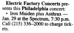 Anthrax / Iron Maiden on Jan 29, 1991 [422-small]