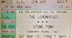 The Lemonheads on Mar 19, 1994 [530-small]
