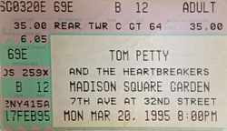 Tom Petty & the Heartbreakers / Pete Droge on Mar 20, 1995 [538-small]