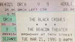 The Black Crowes  / The Dirty Dozen Brass Band on Mar 21, 1995 [539-small]