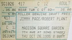 Jimmy Page / Robert Plant / The Tragically Hip on Oct 26, 1995 [542-small]
