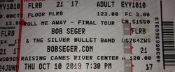 Bob Seger & The Silver Bullet Band on Oct 10, 2019 [716-small]
