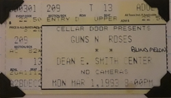 Guns N' Roses / Blind Melon on Apr 16, 1993 [863-small]