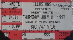 Great White / The Graveyard Train on Jul 8, 1993 [865-small]