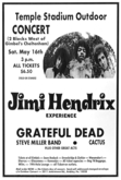 Jimi Hendrix / Grateful Dead / Steve Miller Band / Cactus / The Jam Factory on May 16, 1970 [934-small]