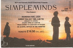Simple Minds / All About Eve / The Silencers / Martin Stephenson & The Daintees on Jul 23, 1989 [969-small]