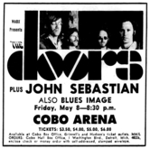 The Doors / John Sebastian / Blues Image on May 8, 1970 [976-small]