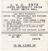 Carter The Unstoppable Sex Machine on Oct 19, 1990 [984-small]