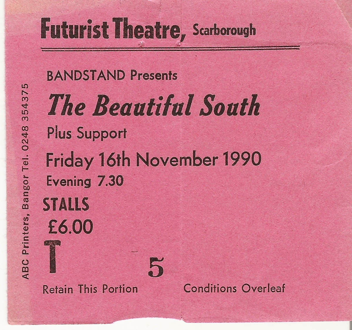 The Beautiful South Concert & Tour History Concert Archives