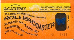 The Jesus and Mary Chain / My Bloody Valentine / Dinosaur Jr. / Blur on Apr 5, 1992 [053-small]