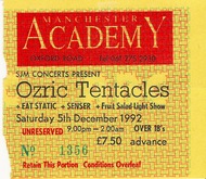 ozric tentacles / Eat Static / Senser on Dec 5, 1992 [062-small]
