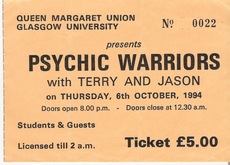 Psychic Warriors / Terry And Jason on Oct 6, 1994 [120-small]