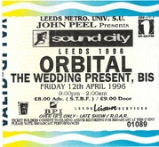Orbital / The Wedding Present / Bis on Apr 12, 1996 [136-small]