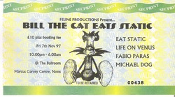 Eat Static / Life On Venus / Fabio Paras / Michael Dog on Nov 7, 1997 [142-small]
