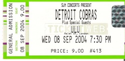 The Detroit Cobras on Sep 8, 2004 [169-small]