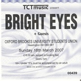 Bright Eyes / Jake Bellows / Neva Dinova on Mar 18, 2007 [192-small]