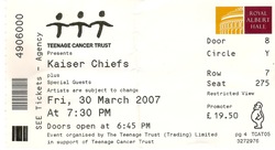Kaiser Chiefs / The Cribs / Gruff Rhys on Mar 30, 2007 [193-small]