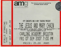 The Jesus and Mary Chain / Evan Dando / The Horrors on Sep 7, 2007 [219-small]