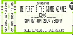 Me First And The Gimme Gimmes on Jun 7, 2009 [301-small]