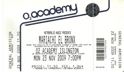 Mariachi El Bronx on Nov 23, 2009 [310-small]