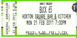 Buck 65 on Feb 21, 2011 [318-small]