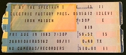 Iron Maiden / Fastway / Coney Hatch on Aug 19, 1983 [485-small]