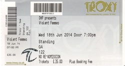 Violent Femmes / D.I.D on Jun 18, 2014 [514-small]