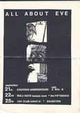 All About Eve / Xmal Deutschland on Sep 21, 1986 [531-small]