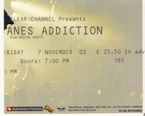 Stellastarr* / Jane's Addiction on Nov 7, 2003 [536-small]