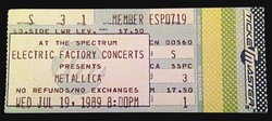 Metallica / The Cult on Jul 19, 1989 [742-small]