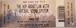 The Hip Abduction / Artikal Sound System on Dec 31, 2019 [779-small]