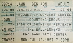 Counting Crows / The Wallflowers on Jul 14, 1997 [813-small]