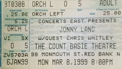 Johnny Lang / Chris Whitley on Mar 8, 1999 [833-small]