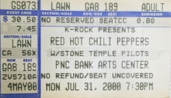 Red Hot Chili Peppers / Stone Temple Pilots / Fishbone on Jul 31, 2000 [838-small]