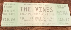 The Vines on Sep 15, 2002 [901-small]