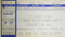3 Doors Down on Mar 16, 2001 [993-small]