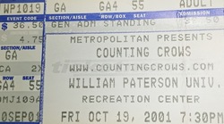 Counting Crows on Oct 19, 2001 [997-small]