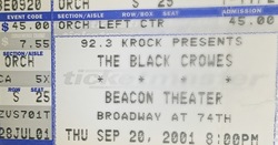 The Black Crowes on Sep 20, 2001 [001-small]
