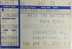 Papa Roach / Alien Ant Farm / Snapcase on Apr 12, 2001 [003-small]