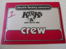 The Kinks / The A's on Oct 27, 1980 [229-small]