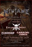 Niviane / Failure by Proxy / Cloudship / Damaged Things on Feb 7, 2020 [359-small]