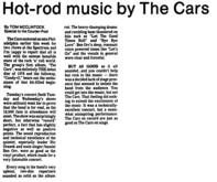 The Cars / greg kihn band on Aug 21, 1979 [865-small]