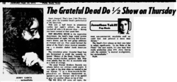 Grateful Dead / Doug Sahm on Sep 21, 1973 [907-small]