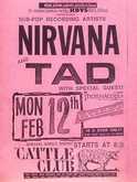 Nirvana / Tad / Thornacopia on Feb 12, 1990 [997-small]