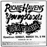 Richie Havens / The Youngbloods / Seatrain on Mar 7, 1971 [999-small]