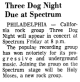 Three Dog Night / Jimmie Spheeris on Aug 6, 1971 [068-small]