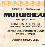 Motorhead on Dec 3, 1999 [210-small]